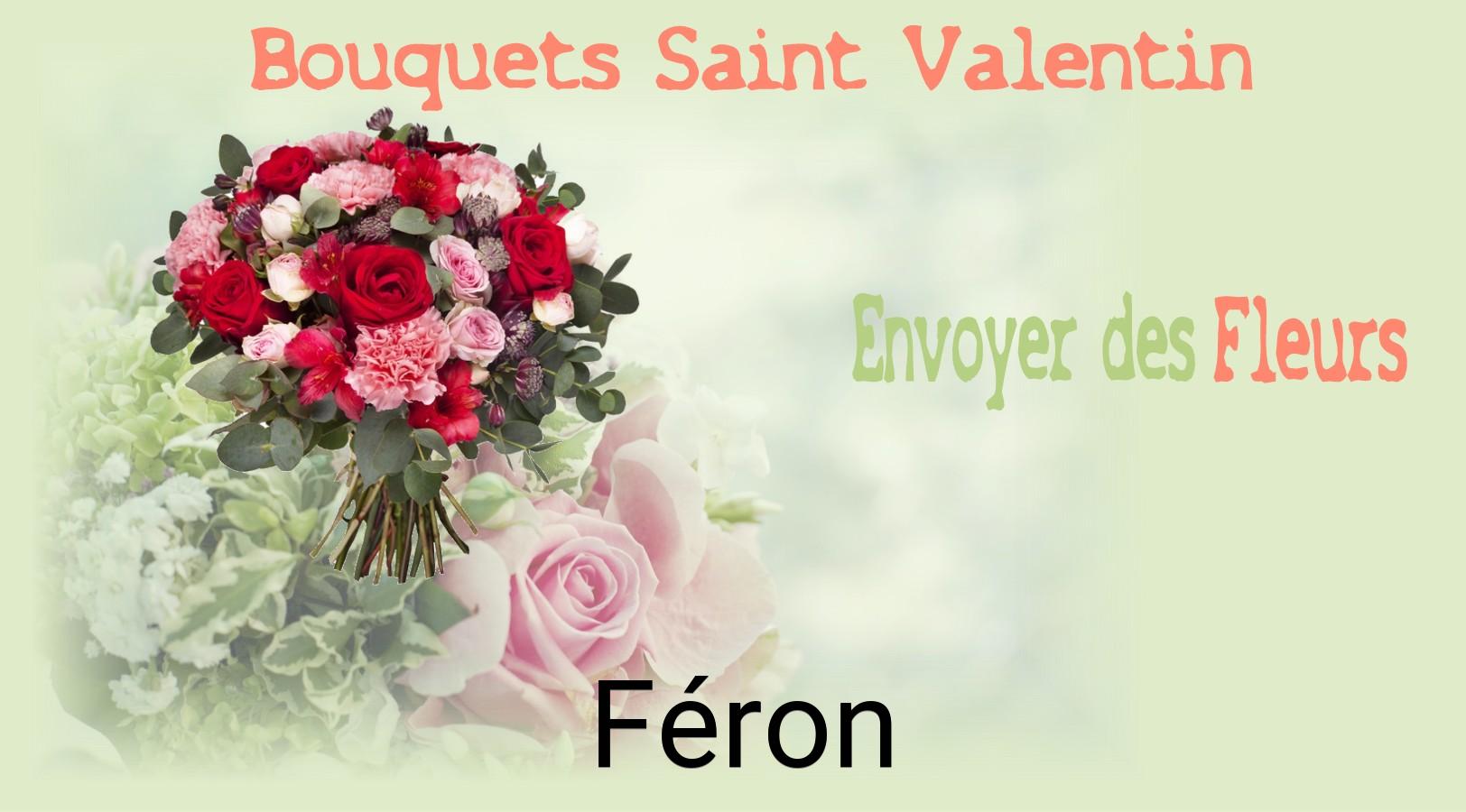 Roses de Saint-Valentin livrées à Féron